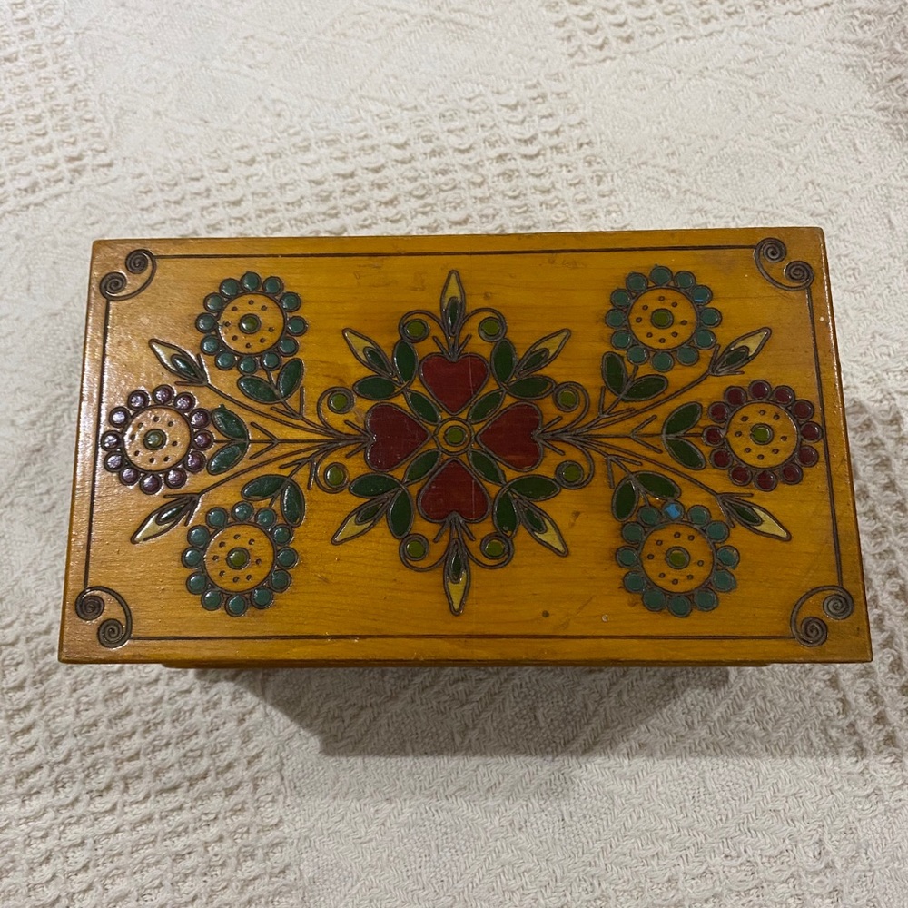 Vintage Jewelry Box 1955